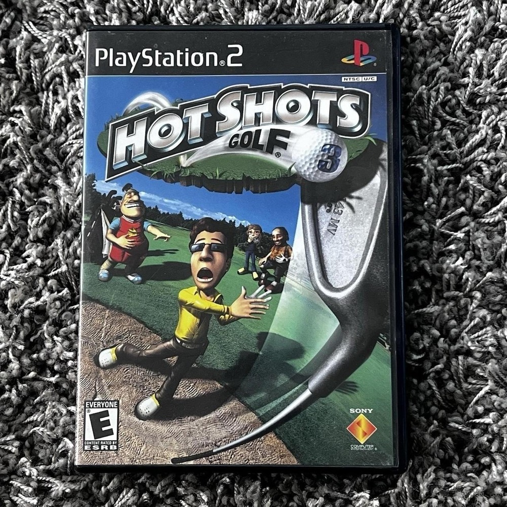 Hot Shots Golf 3 PS2 Playstation 2 Game Excellent Used Condition Missing Manual